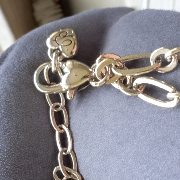 HTF BRIGHTON Celtic Interlok Knot Layer Silver Necklace EUC JL9450 - Picture 5 of 12